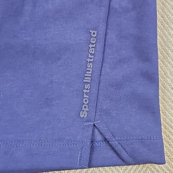 Sports Illustrated Men's Stretch Comfort Waist Shorts 4XL Blue NWT 6" Inseam - Picture 8 of 14